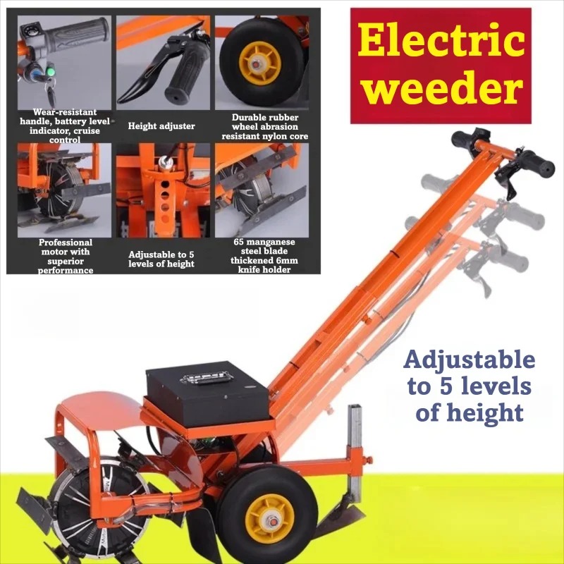 Electric Garden Weeder Cordles - Soil Tilling Cultivator 评论和价格