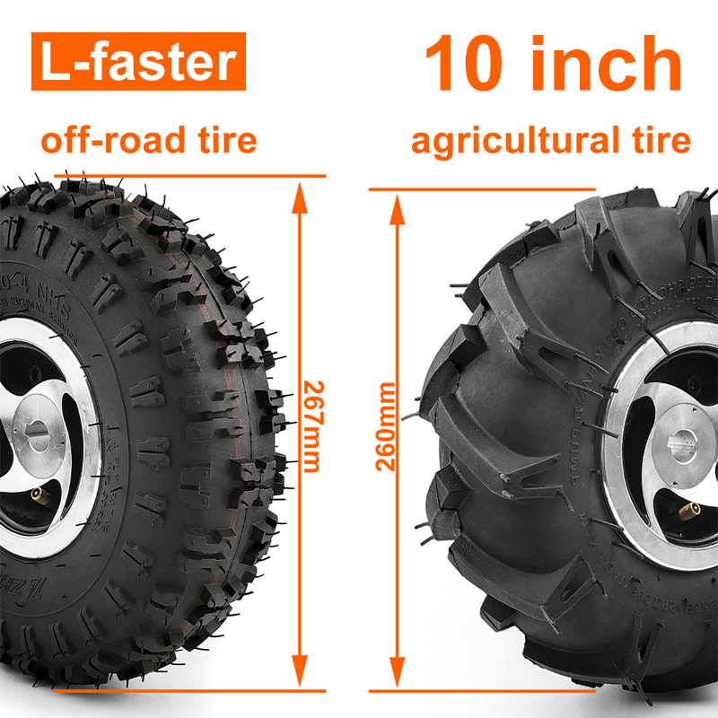 L-Faster 2WD Farm Wheelbarrow  - Agriculture Farming Kit 评论和价格