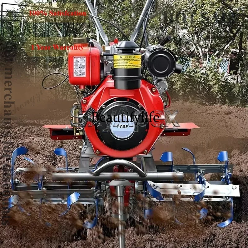 a55  New Mini Rotary Tiller Ho - Agriculture Farming Equipments 评论和价格