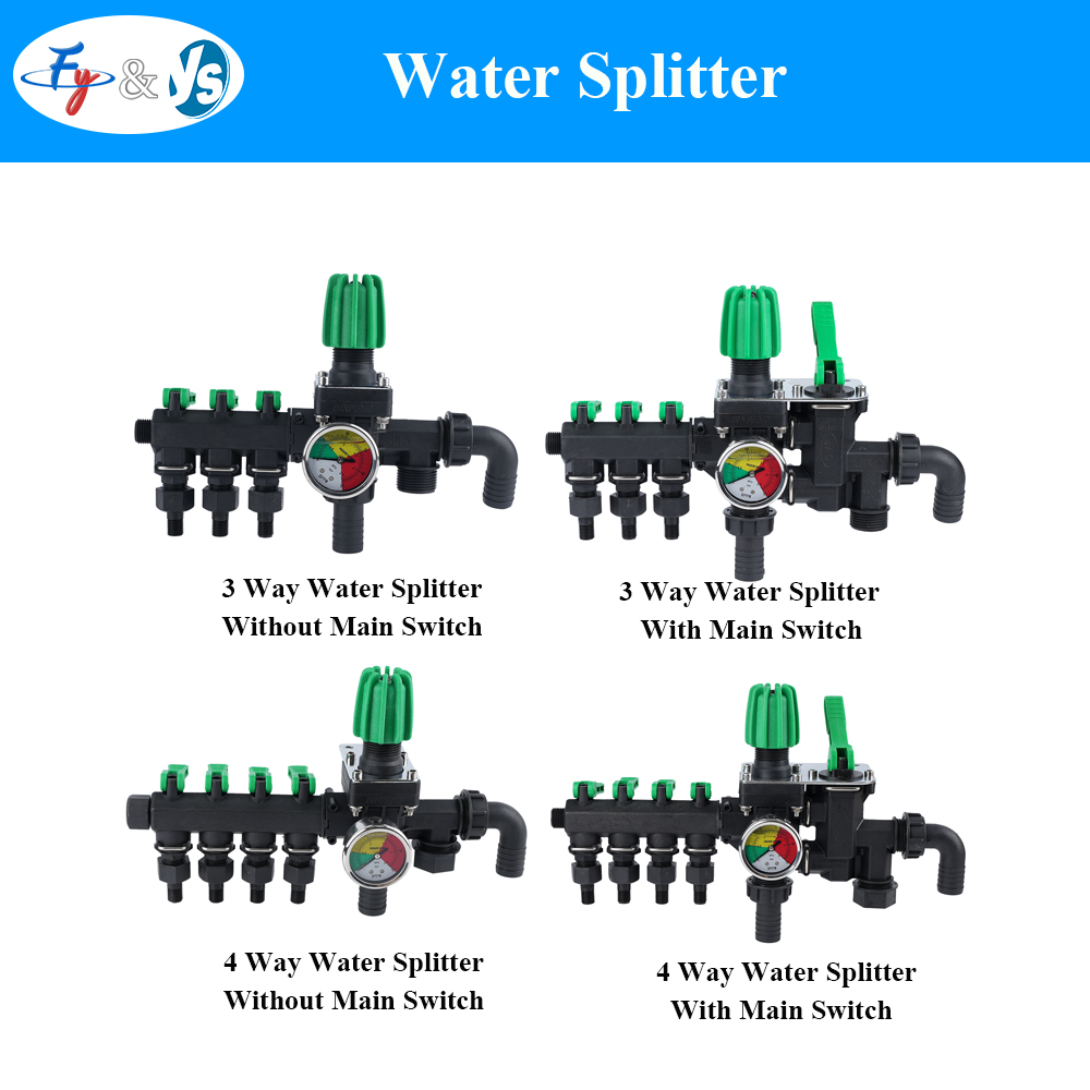 3/4 Way Water Splitter Valve A - Agriculture Farming Kit 评论和价格