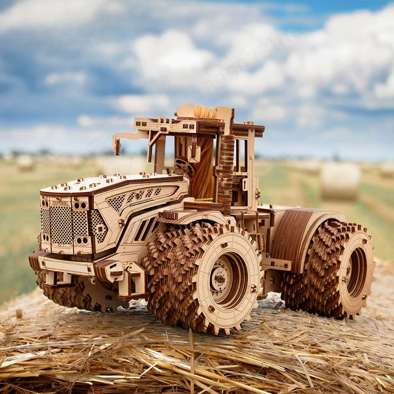 Heavy Duty Farm Tractor Wooden - Agriculture Farming Kit 评论和价格