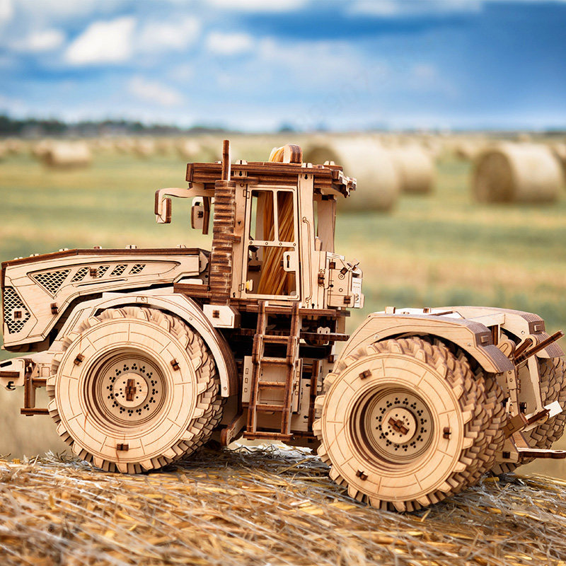 Heavy Duty Farm Tractor Wooden - Agriculture Farming Kit 评论和价格