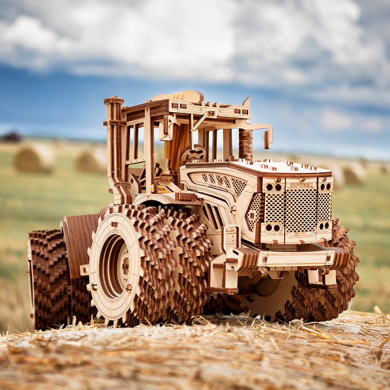 Heavy Duty Farm Tractor Wooden - Agriculture Farming Kit 评论和价格