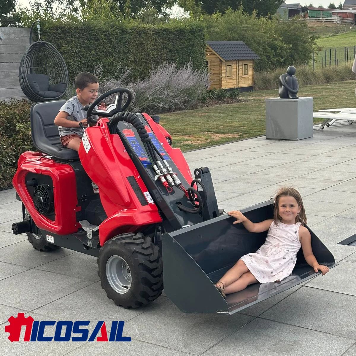 Hay Bale Handling Mini 3 Wheel - Agriculture Farming Equipments 评论和价格